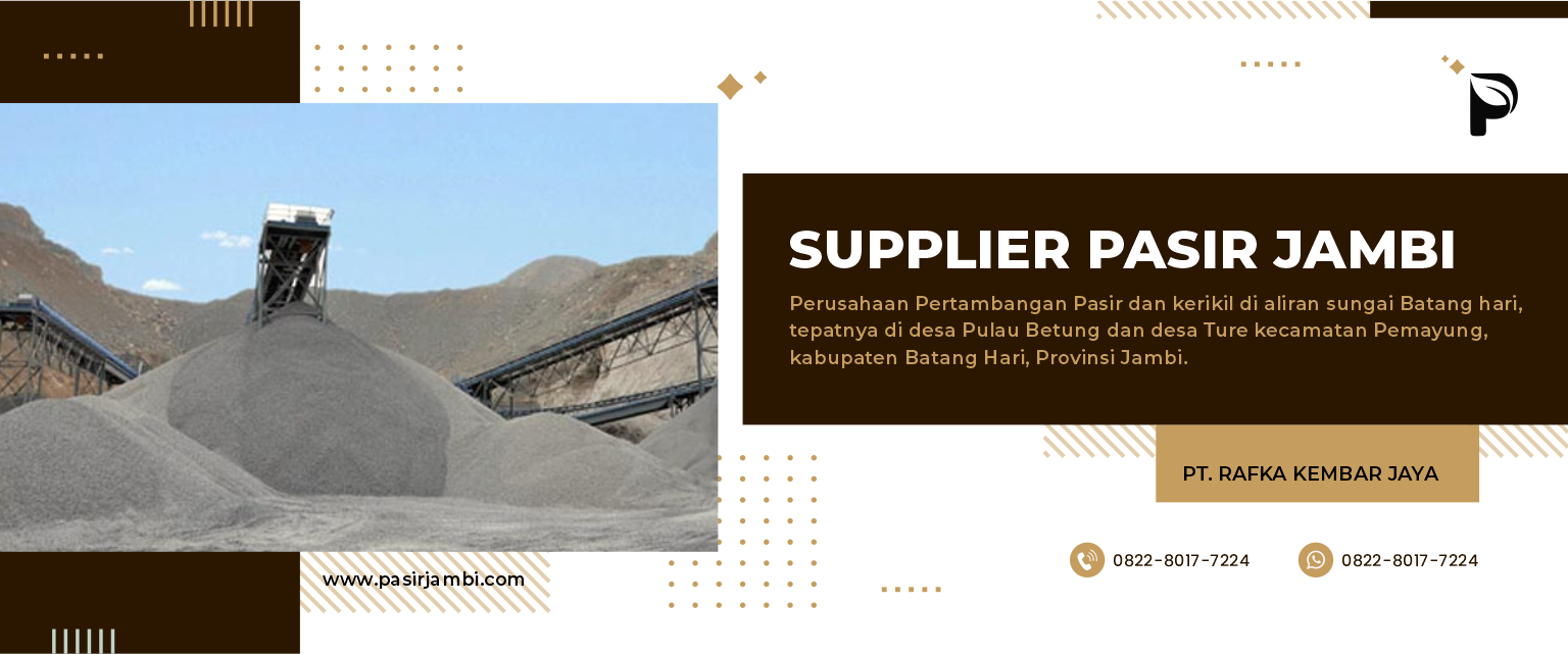 jual pasir jambi